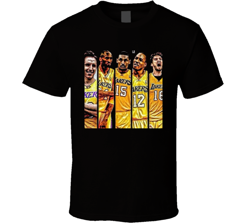 Los Angeles Fab Five Basketball Cool T Shirt