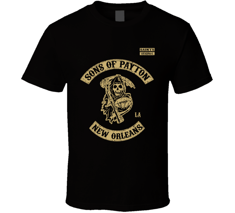 Sons Of Payton New Orleans Anarchy Football T Shirt