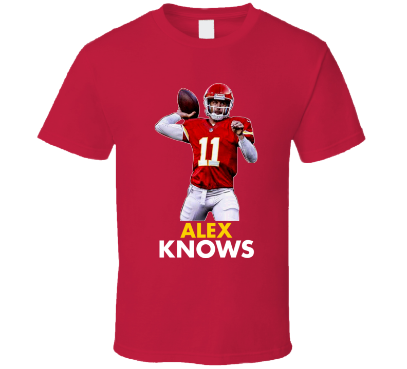 Alex Smith Kansas City Bo Know Style Chief T Shirt