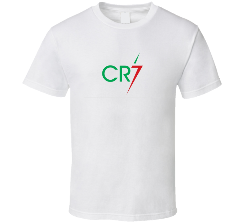 Ronaldo Cristiano Portugal Real Madrid Football Soccer CR7 logo T Shirt All Sizes