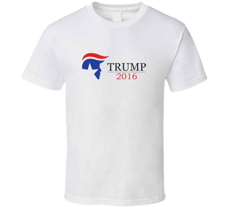 Donald Trump Campaign Hair Presidential White 2016 T Shirt