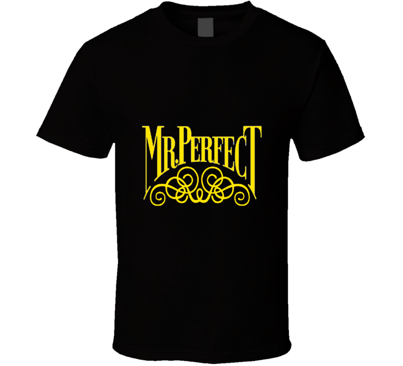 Mr.Perfect Curt Henning Classic Wrestling Logo Legend T Shirt