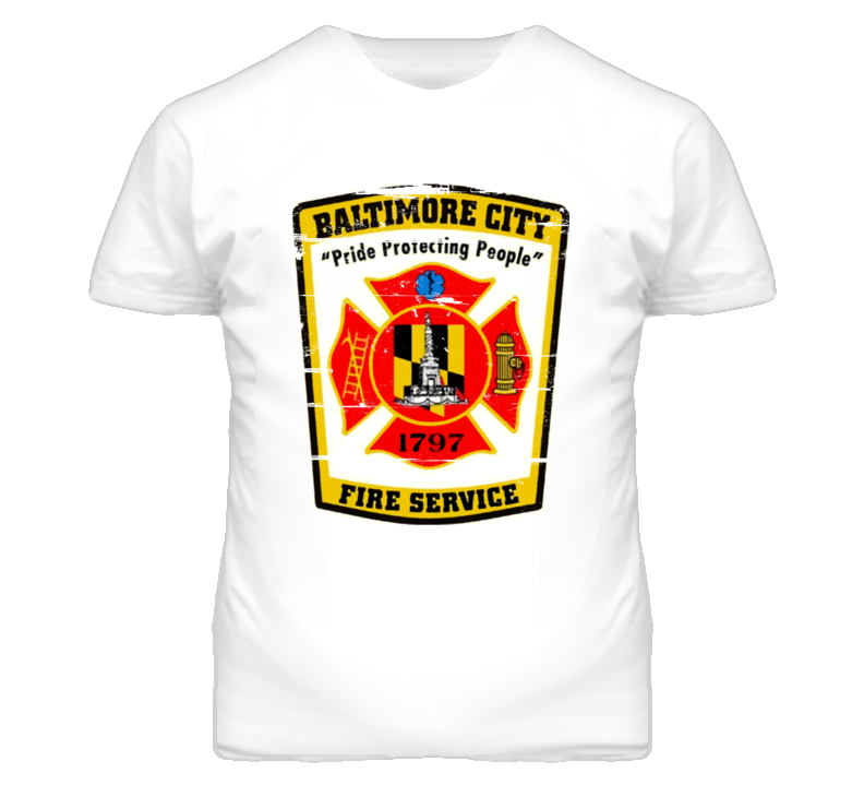 Baltimore City Fire Department T Shirt