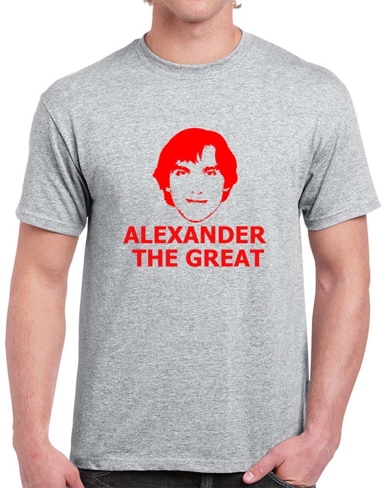 Alexander The Great Ovechkin Washington Hockey Silhouette T Shirt