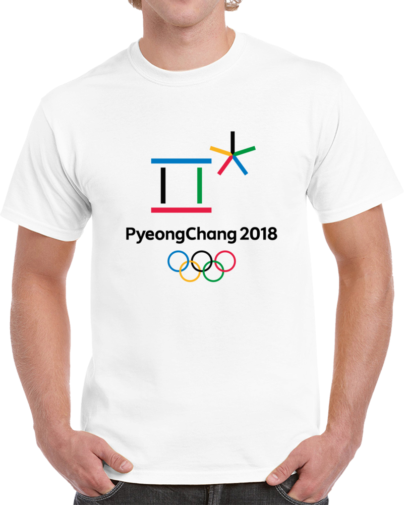 Pyeongchang 2018 Winter Olympics Korea Logo T Shirt