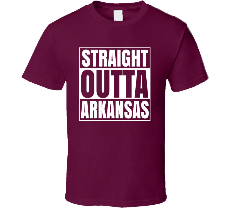 Straight Outta Arkansas State University Fan T Shirt