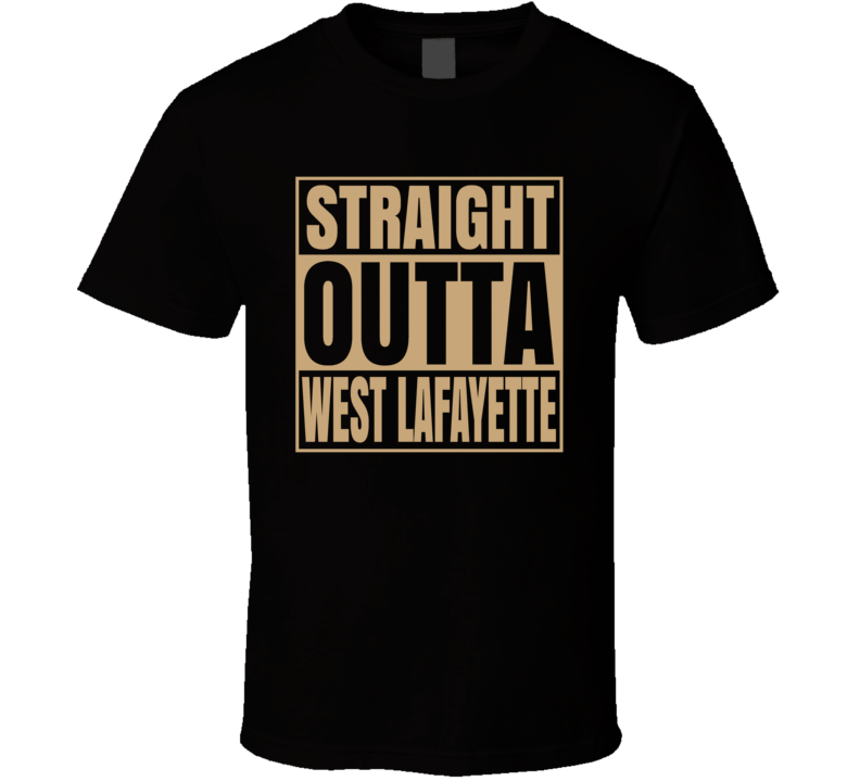 Straight Outta West Lafayette Purdue University March Madness Basketball T Shirt