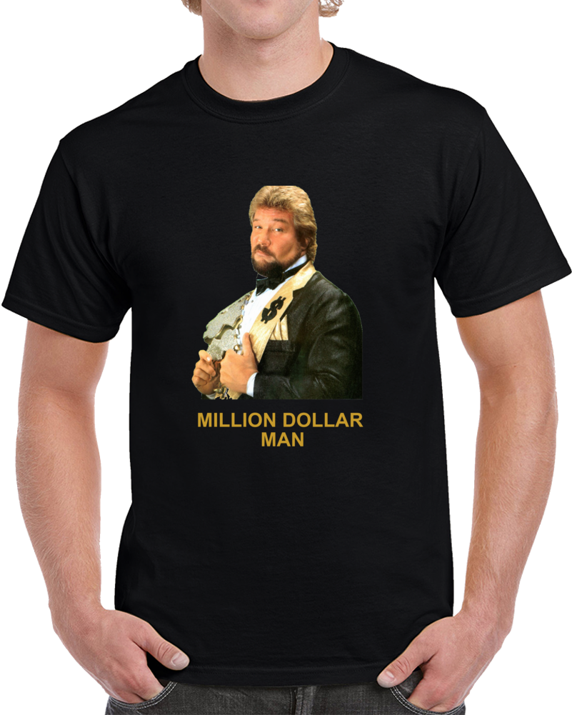 Million Dollar Man Ted Dibiase Wrestler Cool Wrestling T Shirt