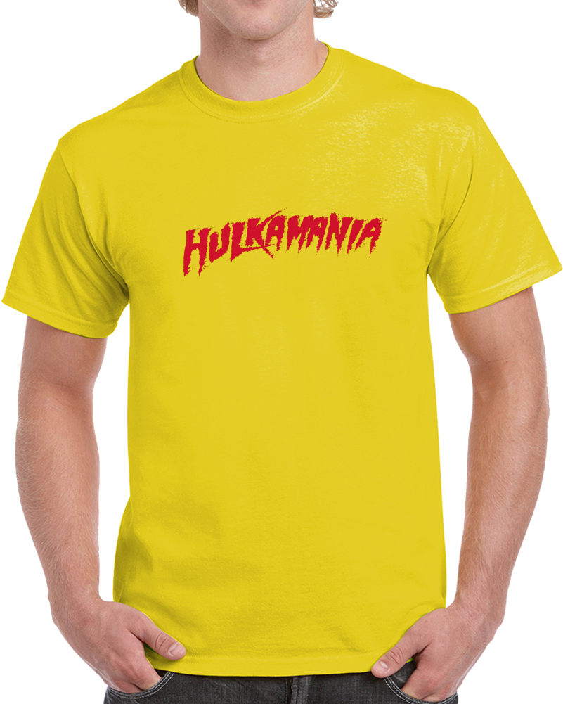Hulkamania Hulkster Hogan Wrestling T Shirt