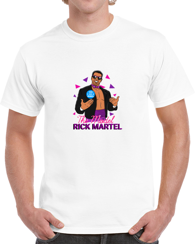 The Model Rick Martel Wresling Classic Vintage Wrestler Retro T Shirt
