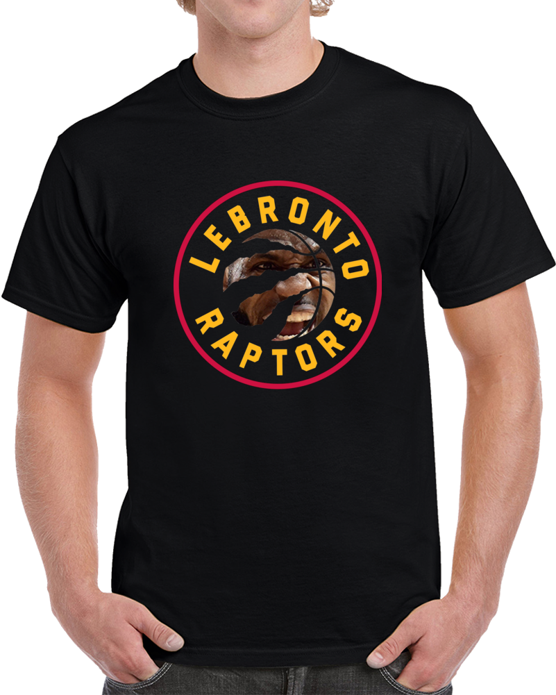 Lebronto Lebron James Parody Toronto Cleveland Hybrid Basketabll T Shirt