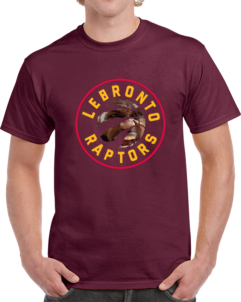 Lebronto Cleveland Toronto Playoff Hybrid Lebron James Basketball T Shirt