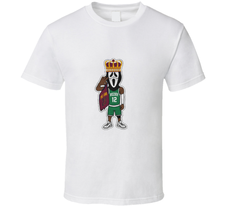 Scary Terry Rozier Scream Mask Lebron The King Boston Basketball V1 T Shirt