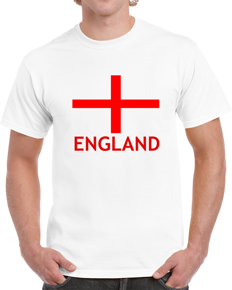 England Soccer World Cup International Fan T Shirt
