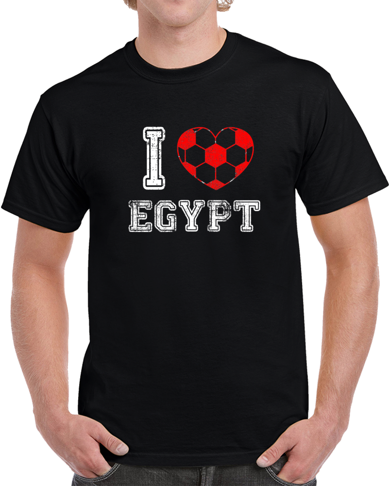 I Love Egypt World Cup 2018 Russia Fan Supporter T Shirt