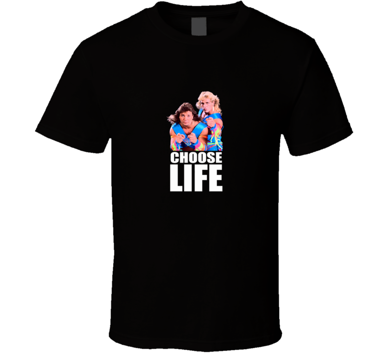 Choose Life Wham Marty Jennedy And Shawn Mmichaels Rockers Wrestling T Shirt