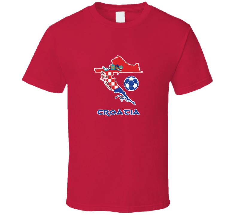 Croatia Country Soccer Football World Cup 2018 Fan Supporter Section T Shirt