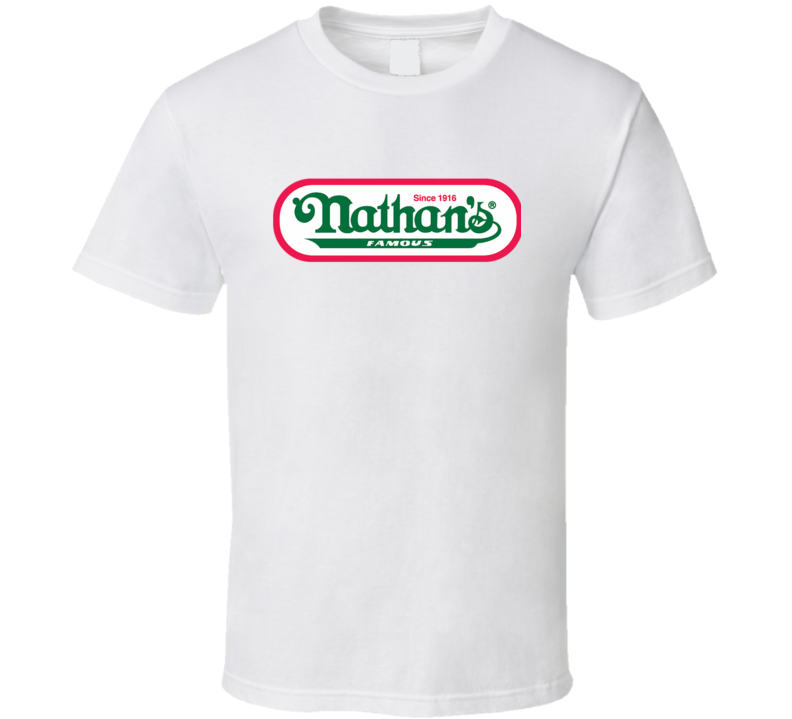Nathans Hot Dogs Coney Island Hot Dog Eating Competition T Shirt