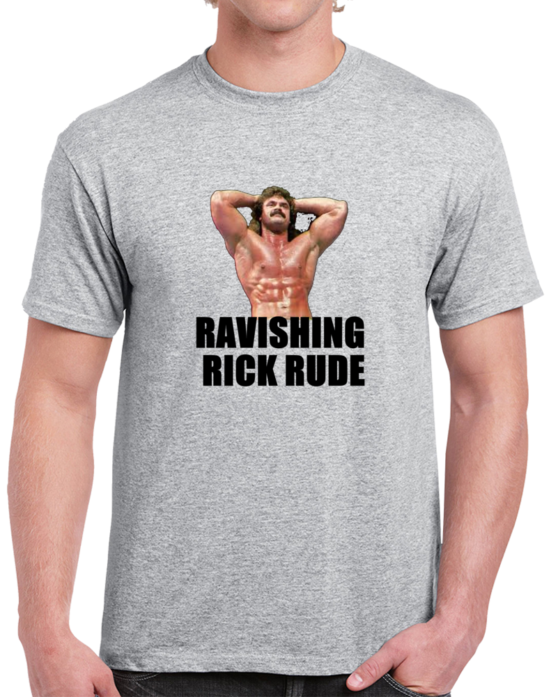 Ravishing Rick Rude Wrestler Wrestling Legend V2 T Shirt