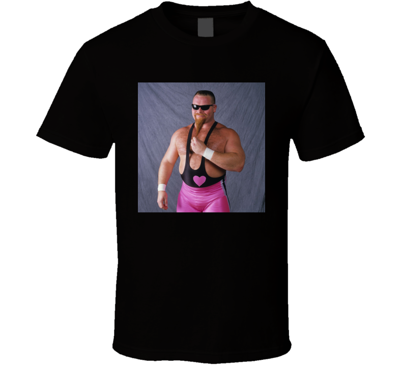 Jim The Anvil Neidhart Hart Foundation Wrestler Classic Retro Wrestling  T Shirt