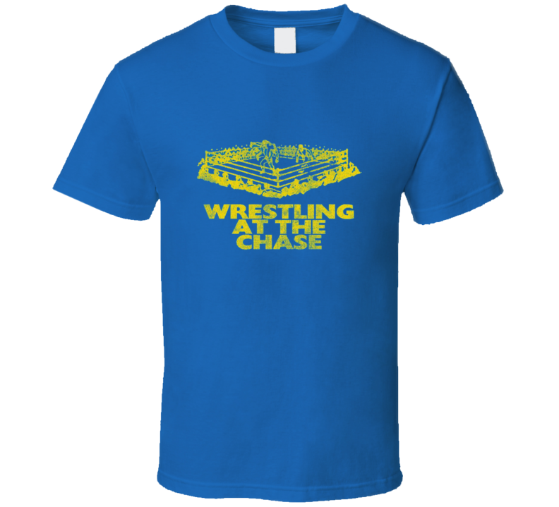 Wrestling At The Chase Retro Vintage Story Sam Muchnik Wrestler T Shirt