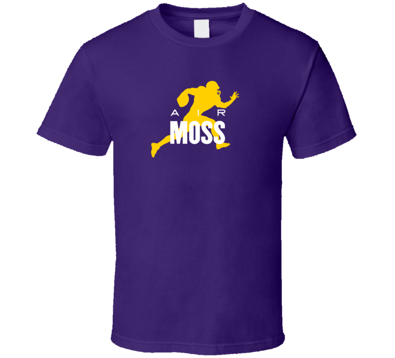 Air Randy Moss Minnesota Wide Receiver Football Fan Supporter T Shirt