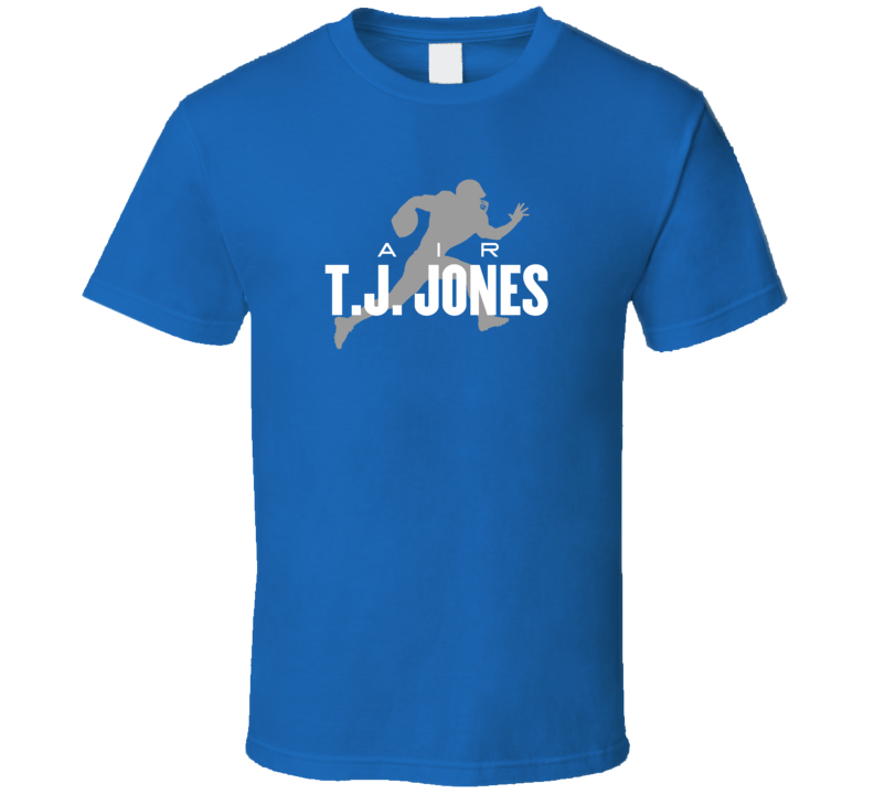 Air T.j. Jones Detroit Wide Receiver Football Fan Supporter T Shirt