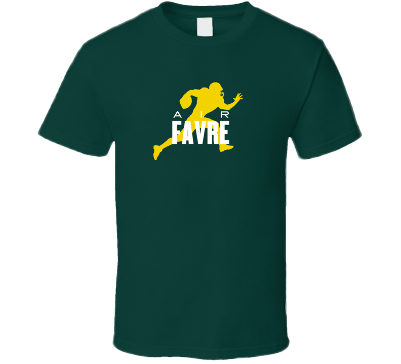 Air Brett Favre Qb Green Bay Legend Goat Footbal Fan T Shirt