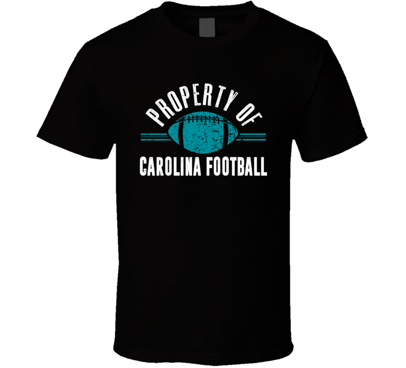 Property Of Carolina Football Fan Supporter T Shirt