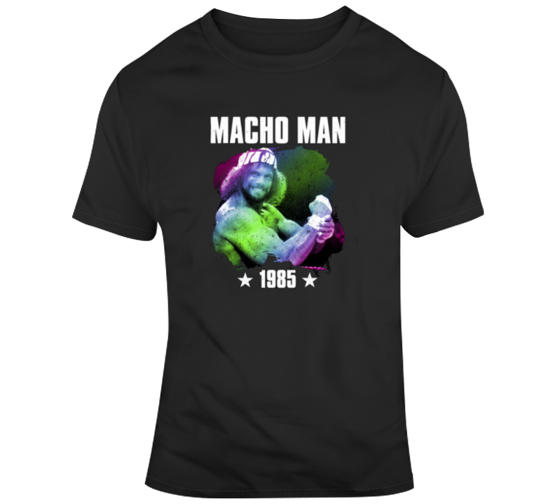 Macho Man Vintage Wrestling 1985 Retro Classic T Shirt