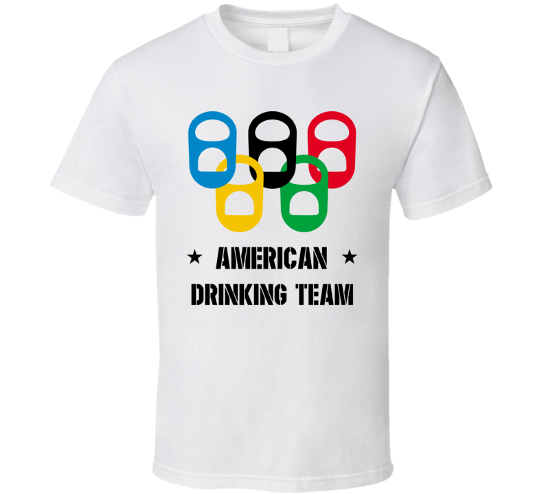 American Drinking Team Beer Alcohol T Shirt