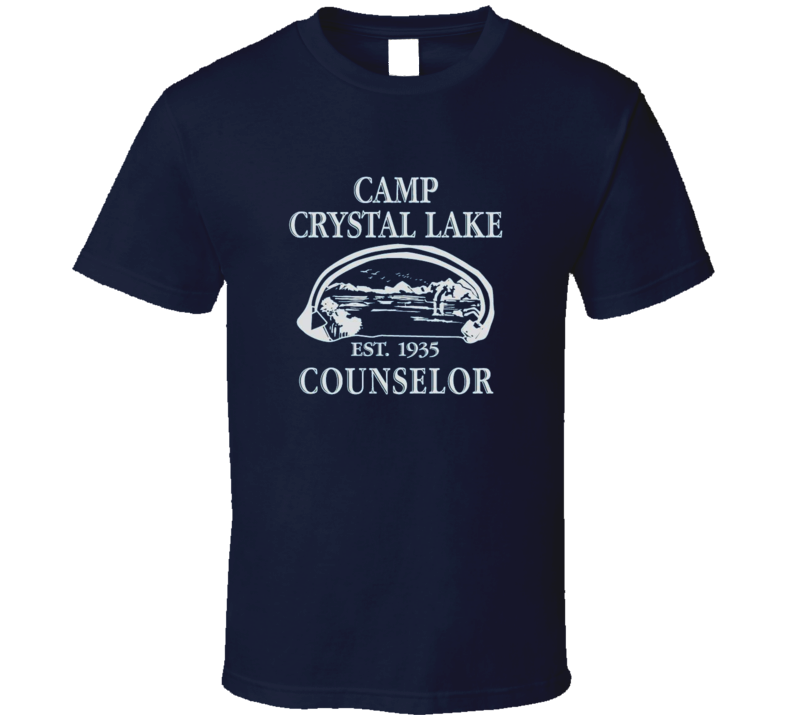 Camp Crystal Lake Jason Voorhies Counselor 1935 Scary Movie T Shirt