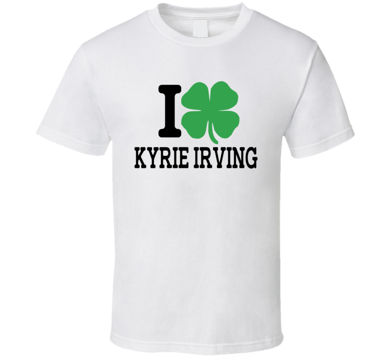 I Love Kyrie Irving Boston Basketball Player T Shirt