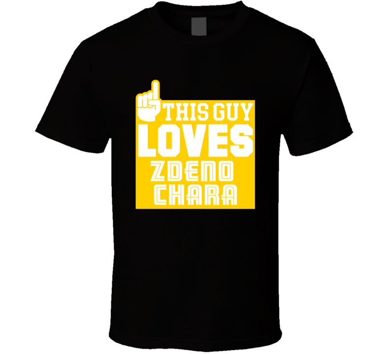 This Guy Loves Zdeno Chara Boston Hockey Player T Shirt