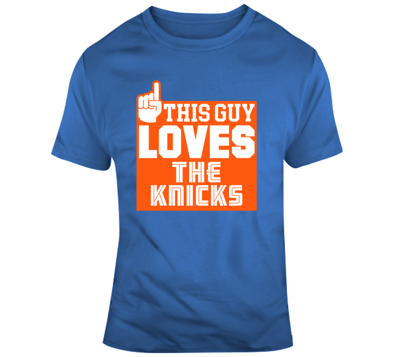 This Guy Loves New York Basketball T Shirt