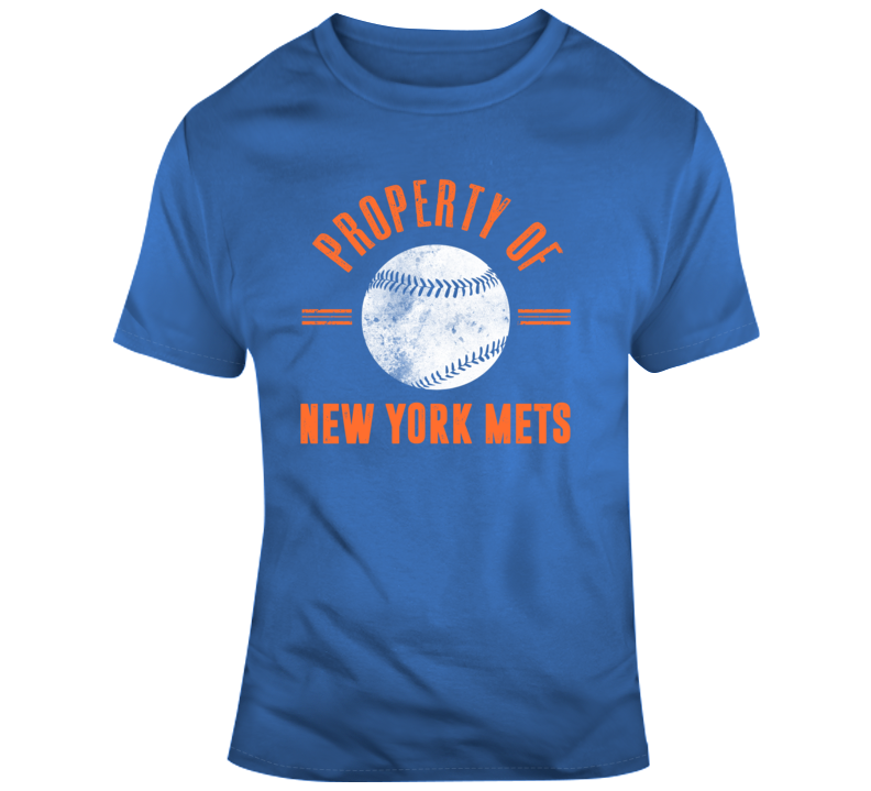 Property Of New York Mets Baseball Fan T Shirt