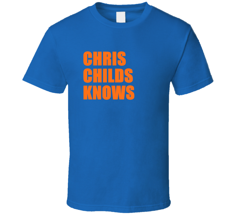 Chris Childs Knows Retro Vintage New York Basketball T Shirt