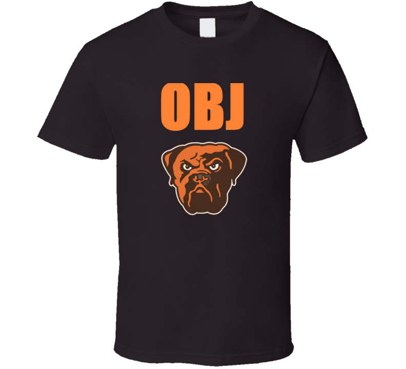 Obj Odell Beckham Jr. Cleveland Football T Shirt