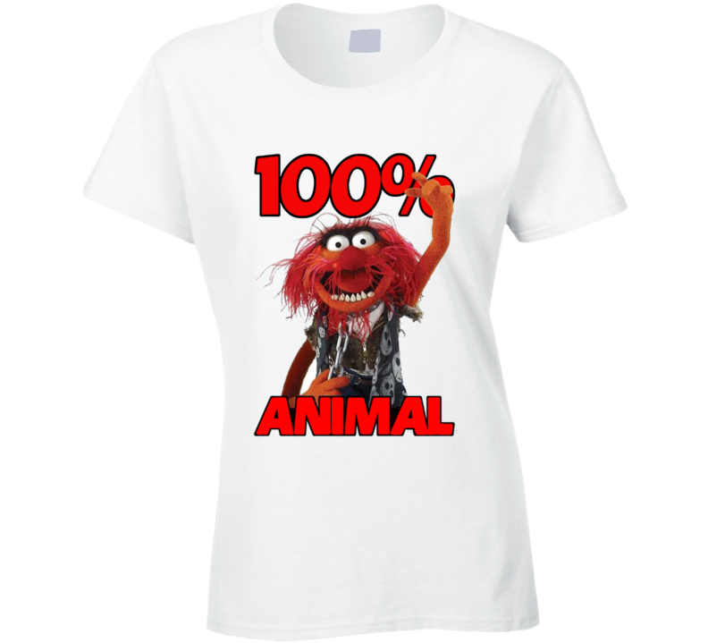 100% Animal Muppets Birthday Party T Shirt