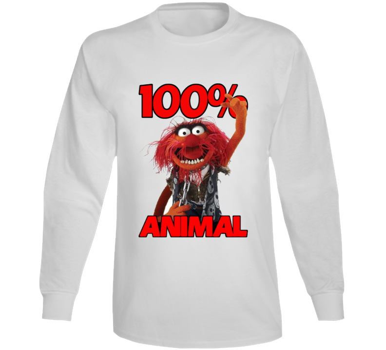 100% Animal Muppets Birthday Party Long Sleeve