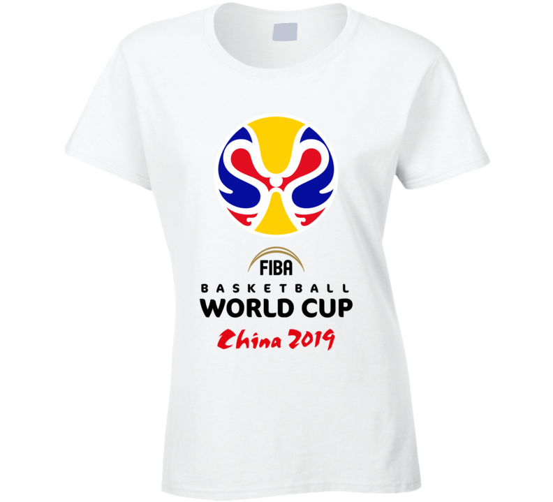 Fiba World Cup Basketball Tournament Ladies T Shirt