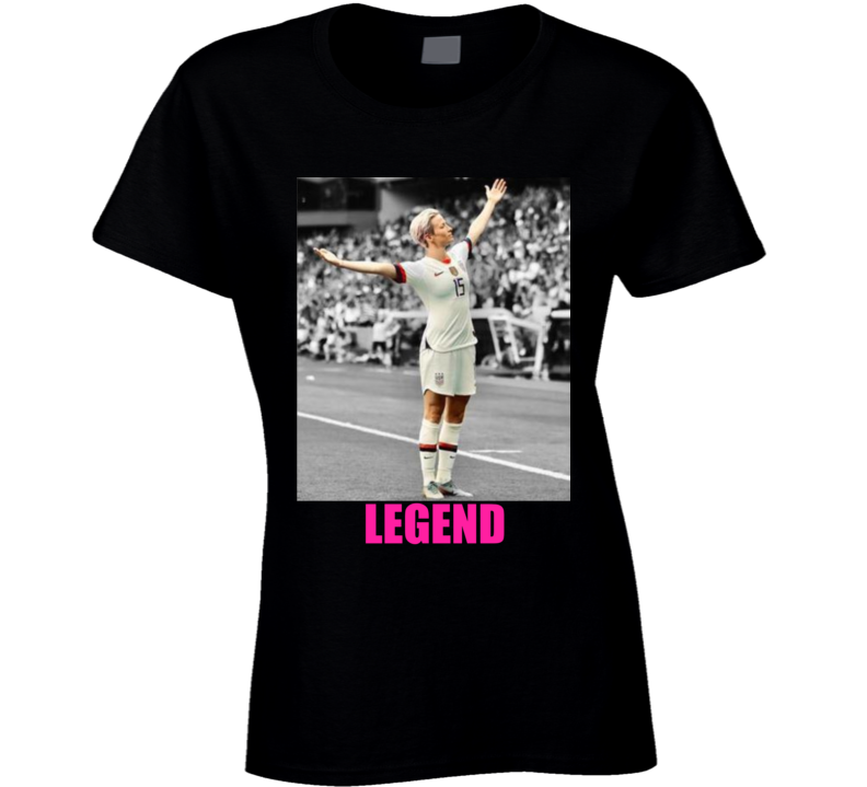 Meghan Rapinoe Legend Us Womens Soccer Champion Ladies T Shirt