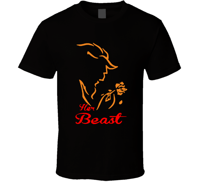Her Beast His Beauty Matching Couple Movie Neauty Beast T Shirt