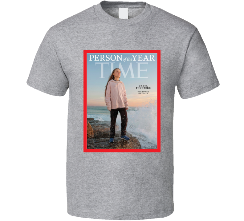Greta Thunberg Time Person Of Year Environmental Activist T Shirt
