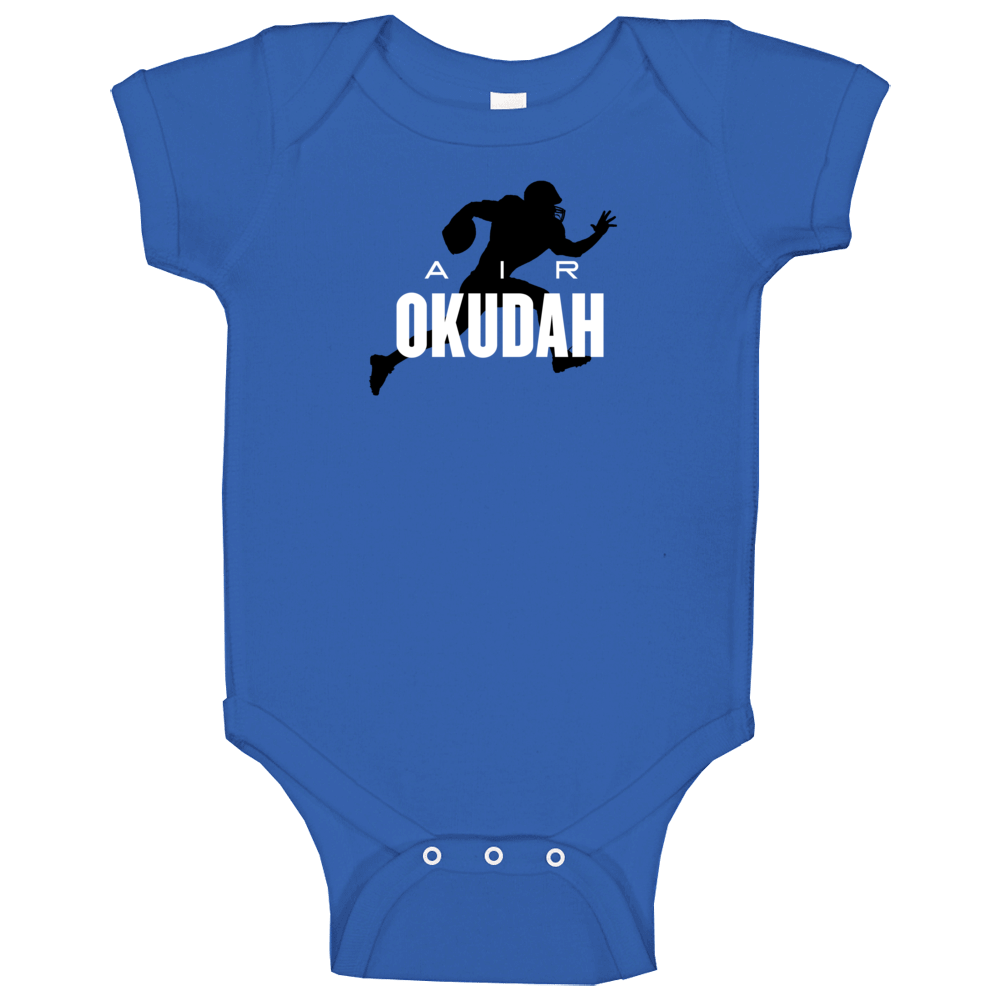 Air Jeff Okudah Detroit Lions Cornerback Football Baby One Piece