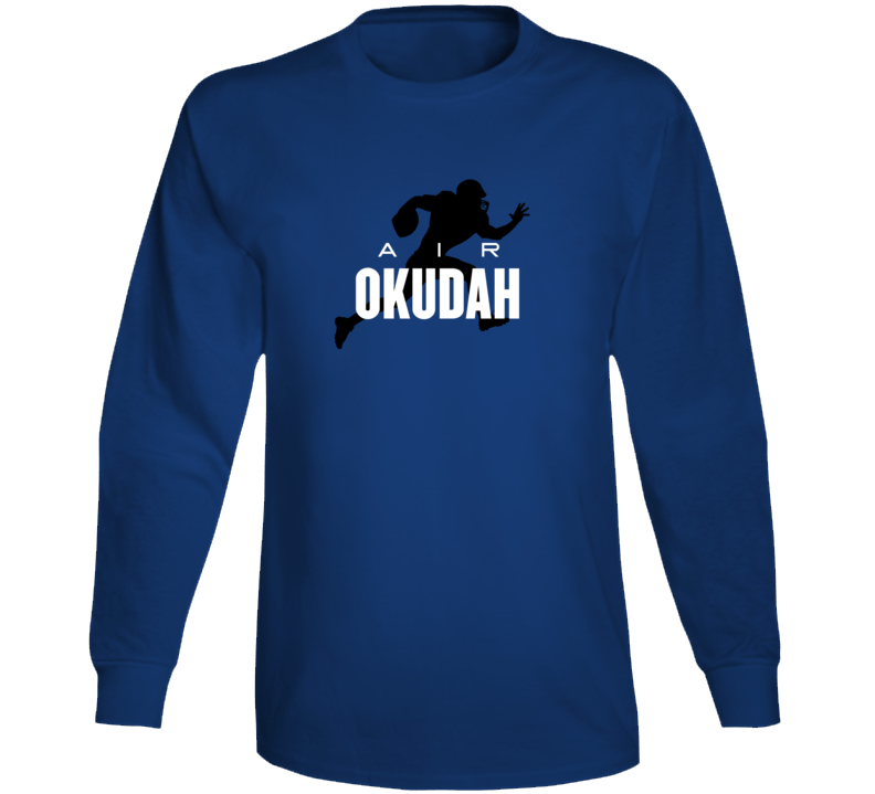 Air Jeff Okudah Detroit Lions Cornerback Football Long Sleeve