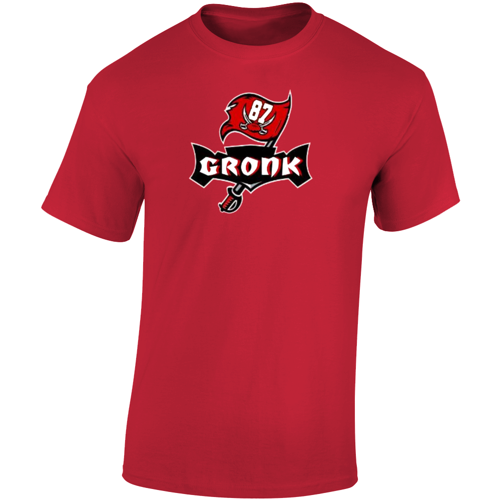 Rob Gronkowski Gronk Flag Tampa Bay Football T Shirt