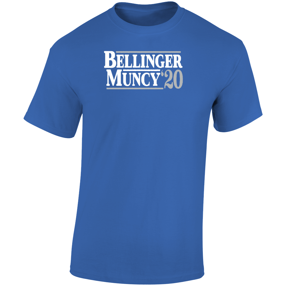 Bellinger Muncy 2020 Mvp Los Angeles Election Style Baseball V2 T Shirt