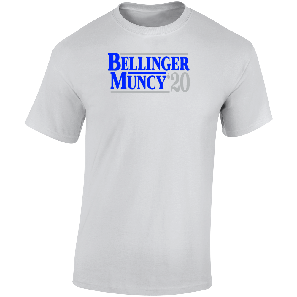 Bellinger Muncy 2020 Mvp Los Angeles Election Style Baseball V3 T Shirt
