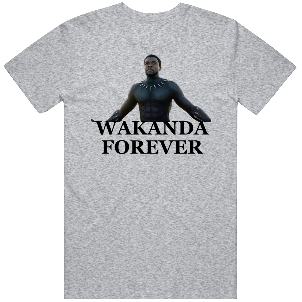 Chadwick Boseman Wakanda Forever T Shirt